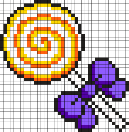 Рисунки по клеткам сладости