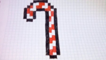 Рисунки по клеточкам для начинающих