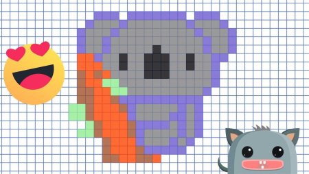 Коала из бисера