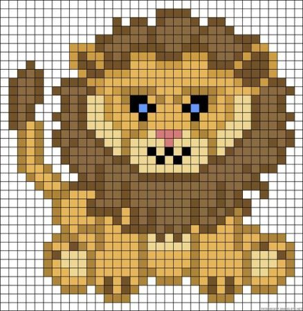 Зверьки по клеточкам