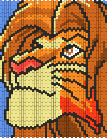 Рисование по клеточкам Кураму