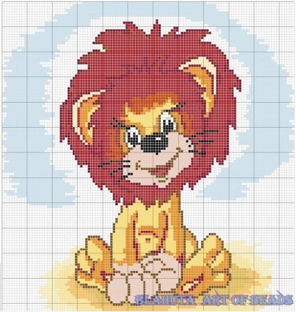 Тигр в клеточку