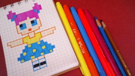 Рисование по клеточкам ЛОЛ