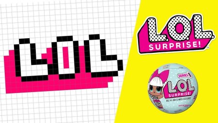 Рисунки по клеточкам ЛОЛ