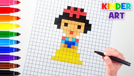 Вышивка крестом кукла ЛОЛ