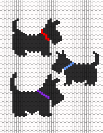 Жаккард собачки