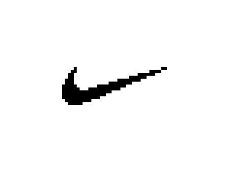 Pixel Nike Swoosh