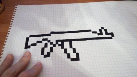 Рисование по клеточкам автомат