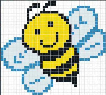 Жаккард Пчелка