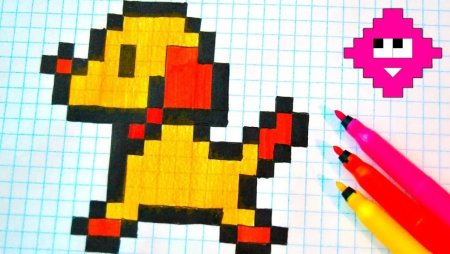 Рисунки по клеточкам маленькие