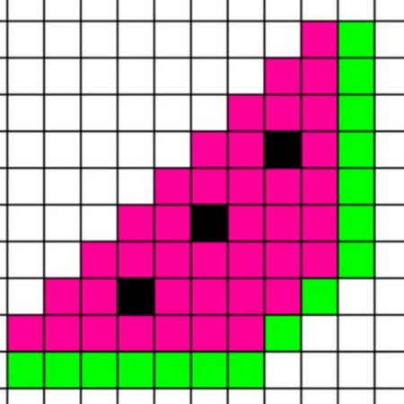 Мини рисунки по клеточкам