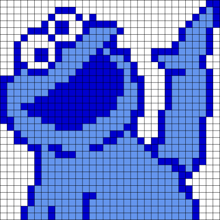 Рисунки по клеточкам в тетради