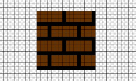 Рисунки по клеточкам блоки из МАЙНКРАФТА
