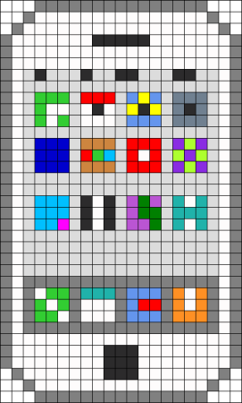 Рисунки по клеточкам из МАЙНКРАФТА