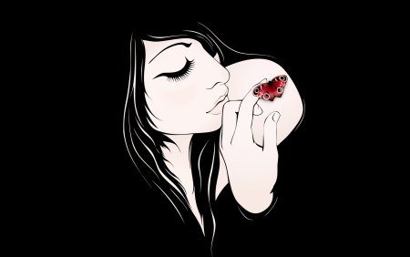 Рисунки на темном фоне