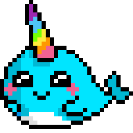 Единорог в клеточку