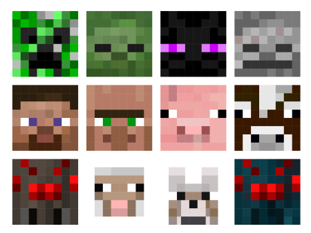 Головы в МАЙНКРАФТЕ