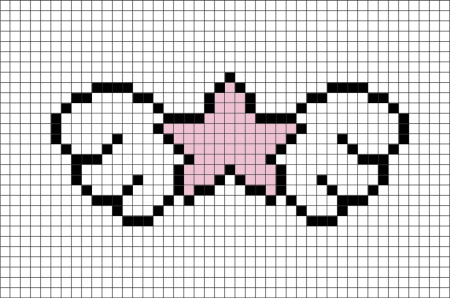 Рисунки по клеточкам для подростков