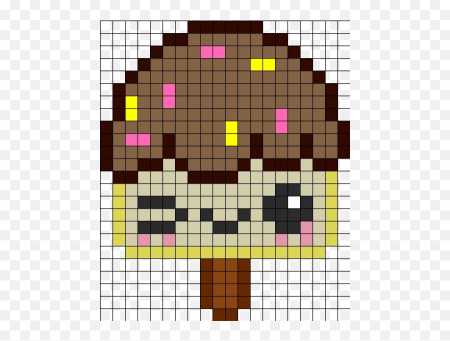 Рисование по клеточкам еду