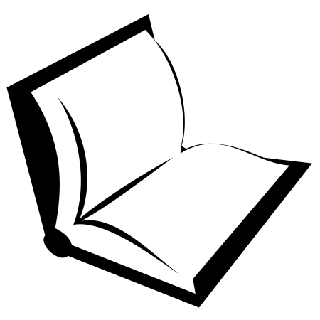 Контур книжки на прозрачном фоне