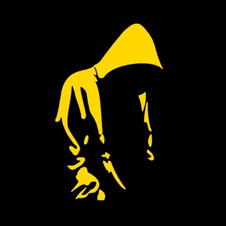 Черно желтый логотип