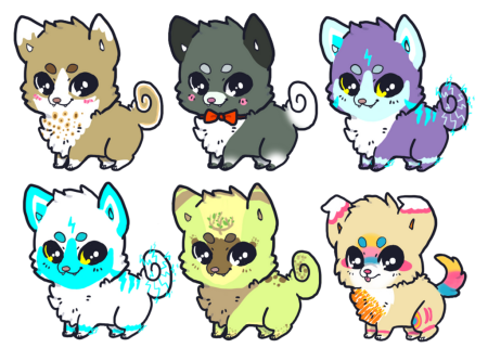 Мультяшные зверюшки