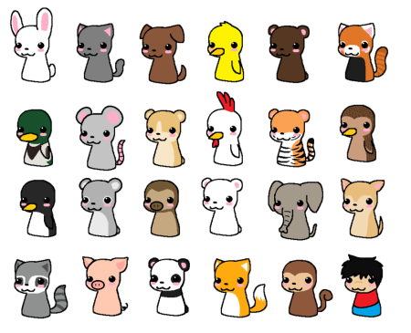 Животные рисунки