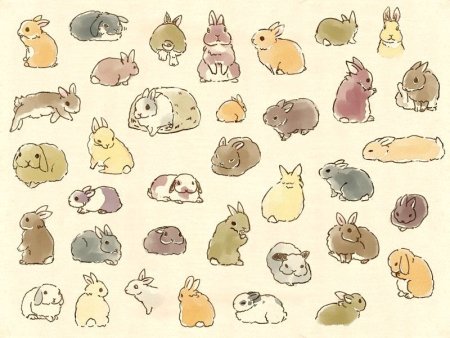 Стикеры для срисовки животные