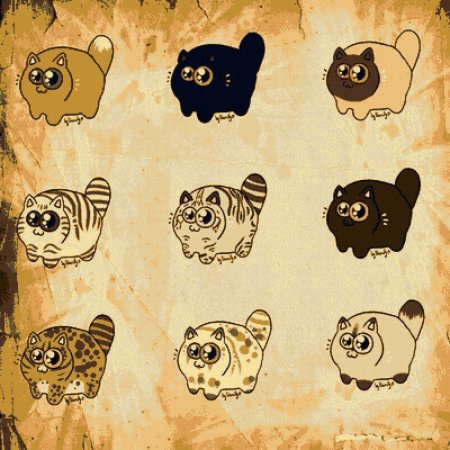 Стикеры для срисовки животные