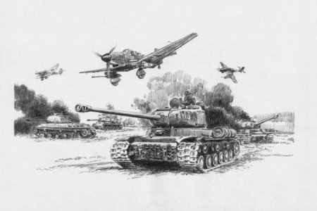 Раскраска танка т34 на войне 1941-1945