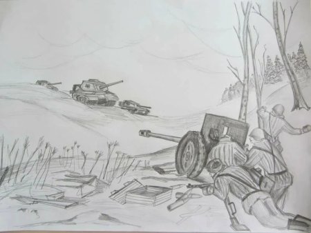 Танк т-34 раскраска для детей