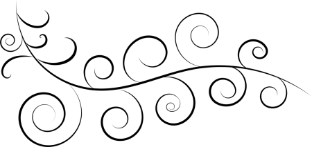 Линия с завитками
