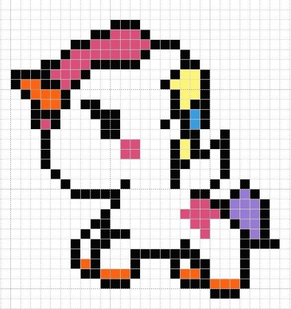 Маленькие рисункпо клеточкаи