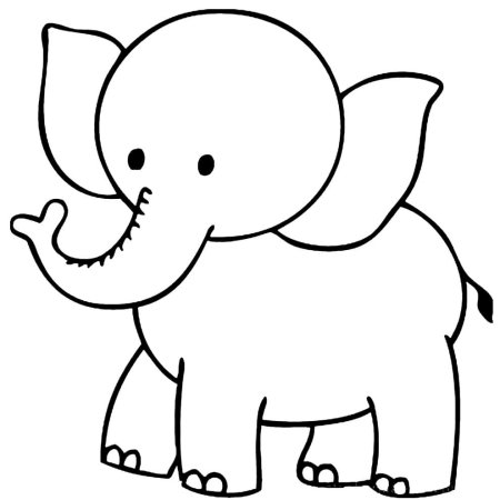 Кошка раскраска для детей