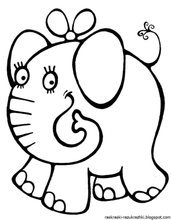 Картинки для раскрашивания для малышей
