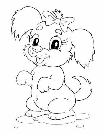 Раскраски животные для детей