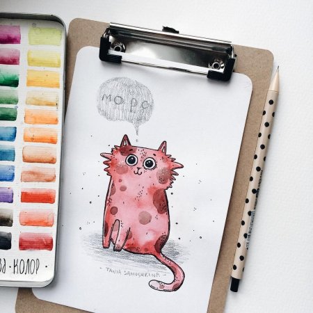 Рисунки для скетчбука лёгкие милые