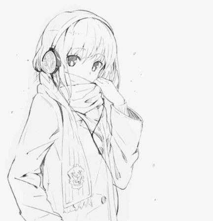 Аниме чб