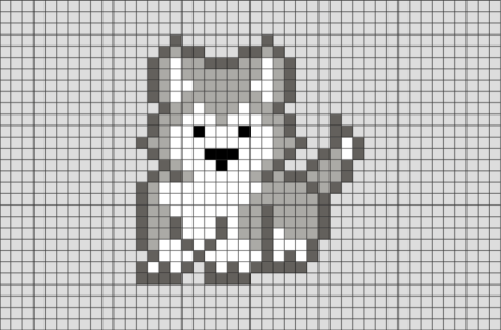 Рисунки по клеточкам маленькие