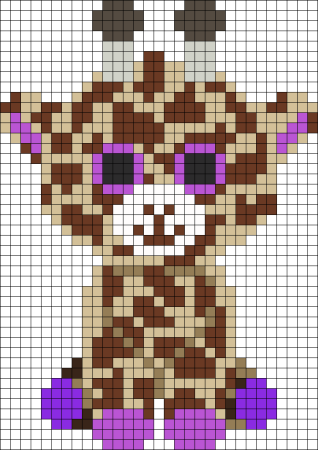 Рисунки по клеточкам кошки