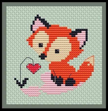 Лёгкая вышивка крестиком