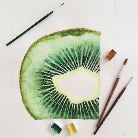Рисунки акварелью Эстетика