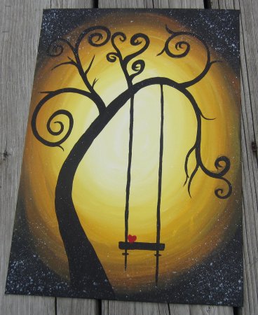 Горы пастелью