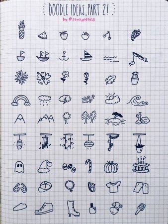 Маленькие зарисовки в тетради