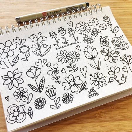 Рисунки для скетчбука лёгкие