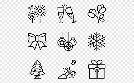 Новогодние иконки