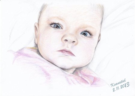 Портрет маленького ребенка