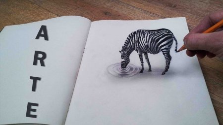 3d рисунки карандашом