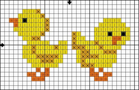 Вышивка крестом схемы для начинающих