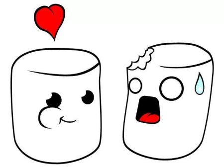 Маленькие рисунки для срисовки